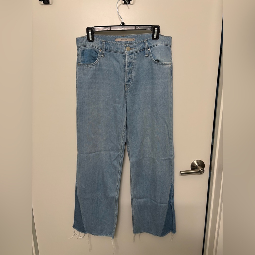 Hudson Jeans Light Blue Flare & Wide Leg